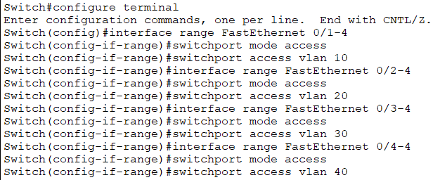 Configuring Ports